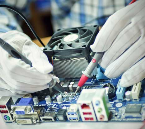 Il laboratorio tecnico a Montegrotto Terme